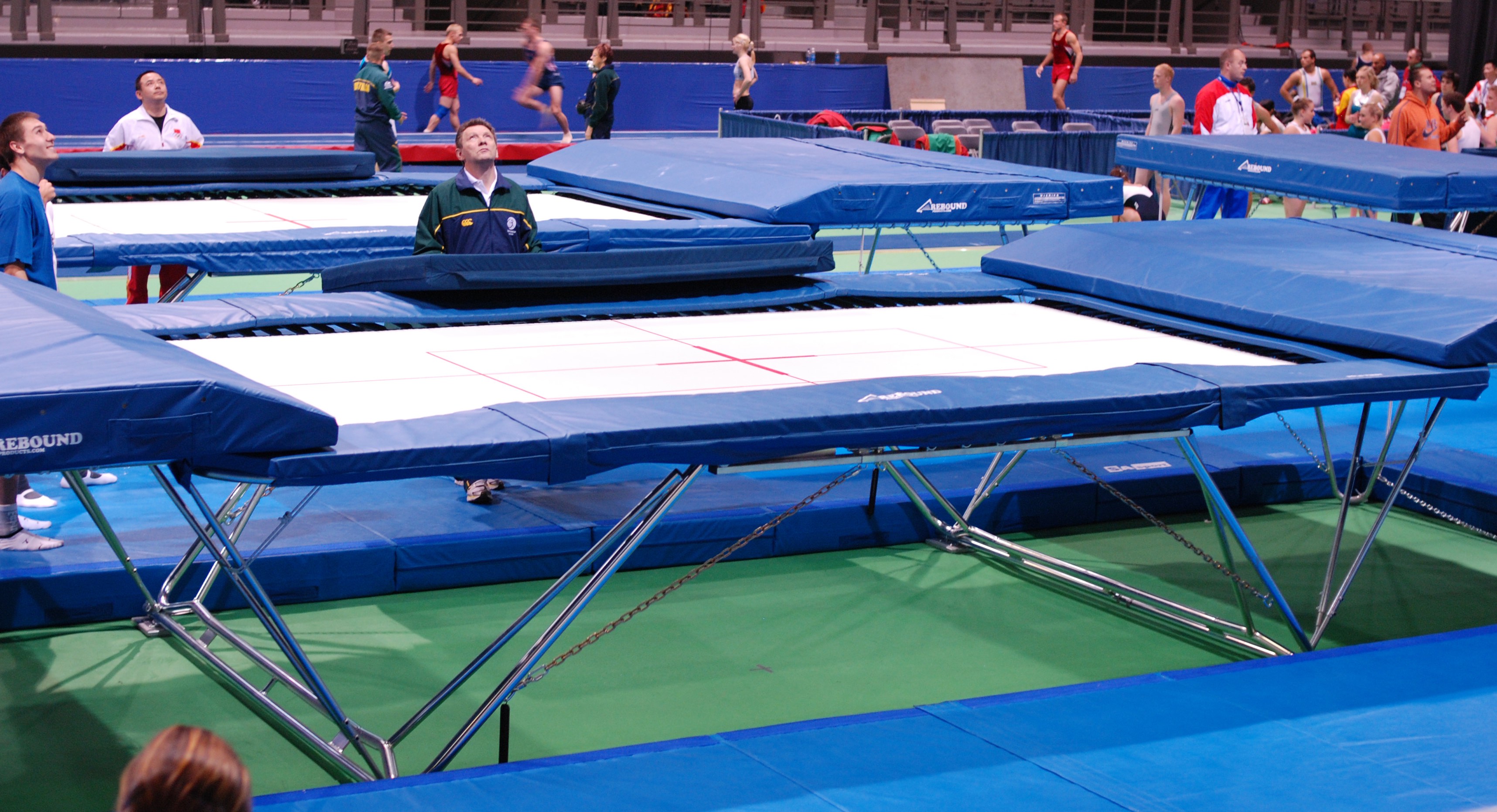 Olympic Size Professional Trampoline