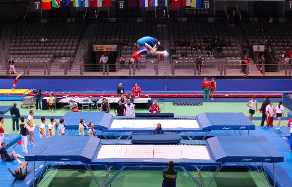 What are the Different for a Competition Trampoline?