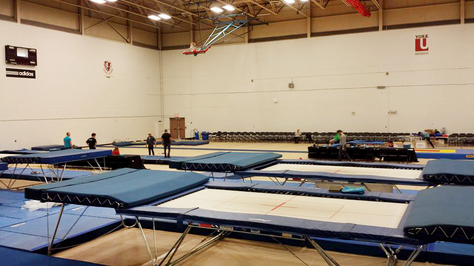 Trampolines for Competitions Rebound Products