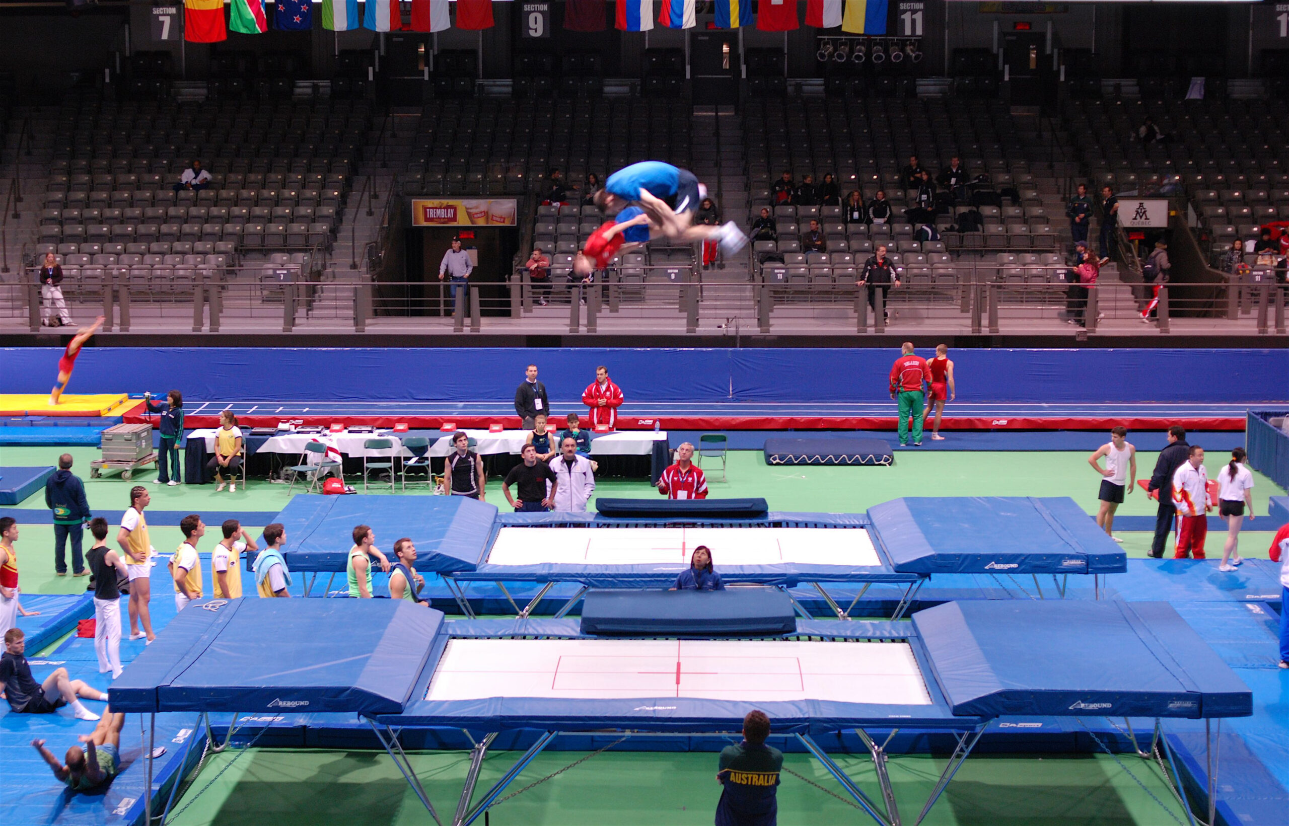 Beds 7x14 at Worlds 2007 training day