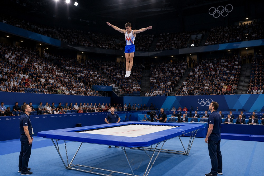 6 x 12 Folding Trampoline